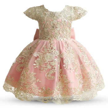 1-5 yılzarif Çiçek Kız Elbise düğün elbisesi Noel Balo Elbisesi Yeni Yıl Partisi Prenses Abiye Fantezi Çocuklar Kızlar İçin Elbiseler