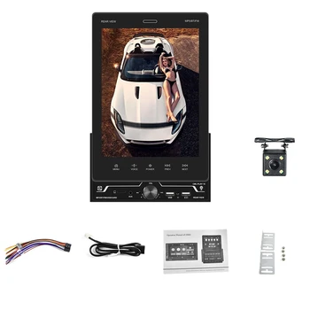 2 Din Carplay Android Otomatik 9.5 inç Evrensel Araba Radyo Ayrılabilir Ayarı - Toyota MP5 Oynatıcı ile Kamera