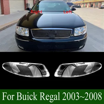 Buick Regal için 2003~2008 Kap Lampu Transparan Penutup Lampu Depan Penutup Lampu Depan Kerangka Lens Pleksiglas