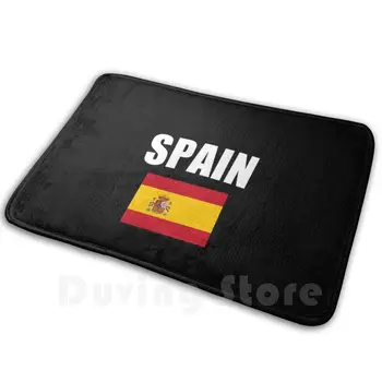 Ispanya Yumuşak Kaymaz Mat Halı 2729 Halı Yastık İspanya Bayrağı Spanien Spanisch